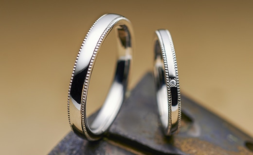 ワックス制作の手作り結婚指輪