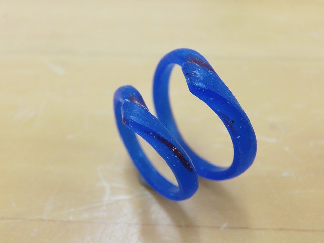 愛知県豊川市　Kさん・Mさんの指輪のワックス