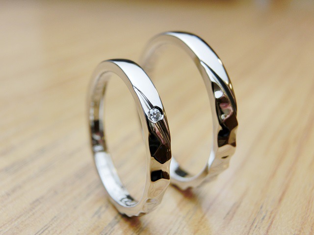 愛知県刈谷市　Yさん・Nさんの手作り指輪