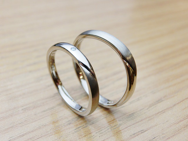 愛知県名古屋市　Sさん・Mさんの手作り指輪