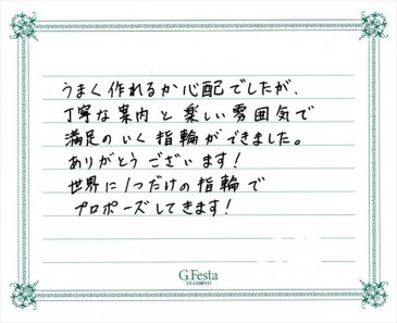 愛知県名古屋市　Tさんの声