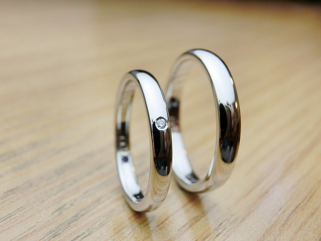 愛知県名古屋市　Yさん・Uさんの手作り指輪