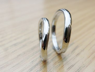 手作り指輪制作事例 愛知県常滑市　Sさん・Aさん