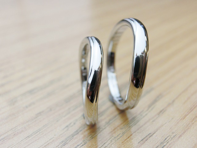愛知県常滑市　Sさん・Aさんの手作り指輪