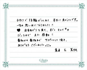 愛知県名古屋市　Mさん・Mさんの声