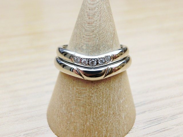 愛知県日進市　Yさん・Sさんの手作り指輪