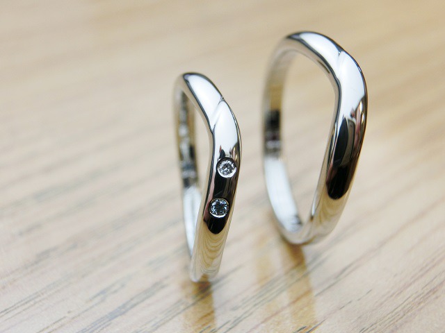 愛知県名古屋市　Dさん・Kさんの手作り指輪