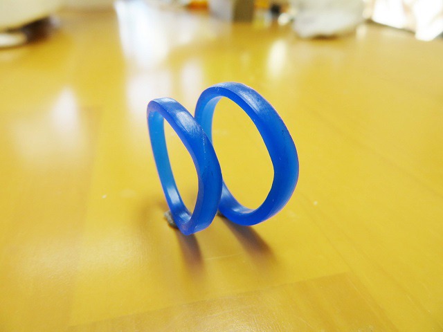三重県鈴鹿市　Kさん・Mさんの指輪のワックス