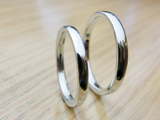 三重県鈴鹿市　Hさん・Mさんの手作り指輪