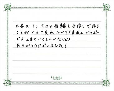 愛知県名古屋市 Tさんの声