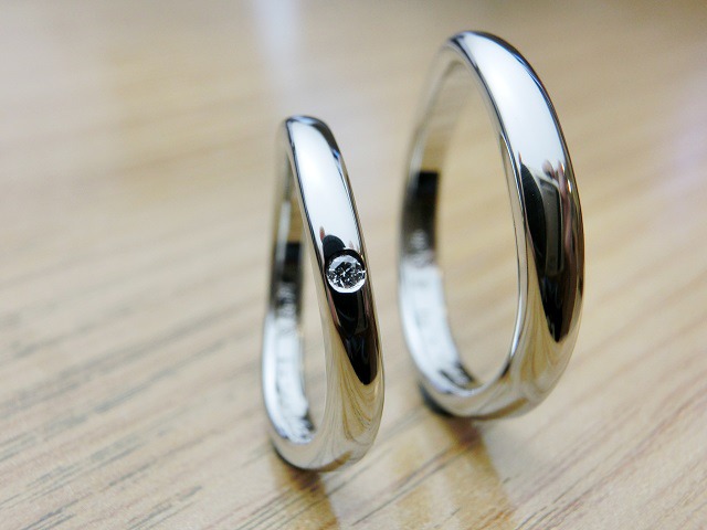 愛知県名古屋市　Sさん・Mさんの手作り指輪