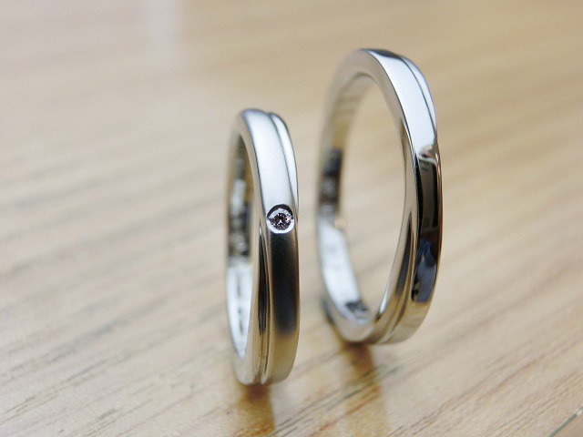 愛知県刈谷市　Hさん・Nさんの手作り指輪