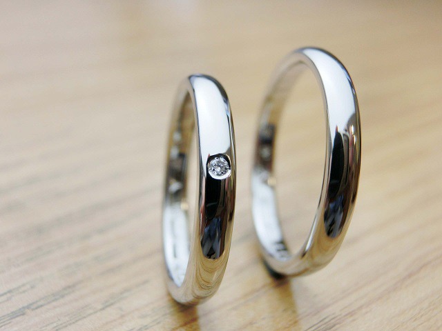 愛知県あま市　Yさん・Kさんの手作り指輪