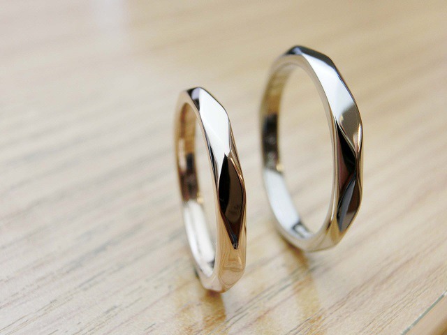 愛知県小牧市　Kさん・Hさんの手作り指輪