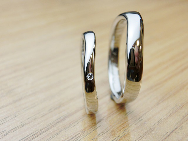 愛知県刈谷市　Jさん・Aさんの手作り指輪