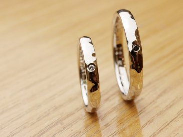 手作り指輪制作事例 愛知県名古屋市　Dさん・Mさん