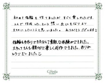 愛知県名古屋市　Tさん・Sさんの声