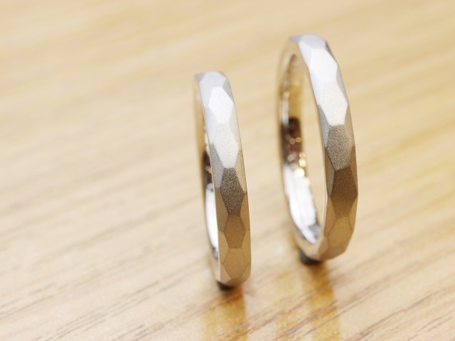 愛知県刈谷市　Nさん・Sさんの手作り指輪