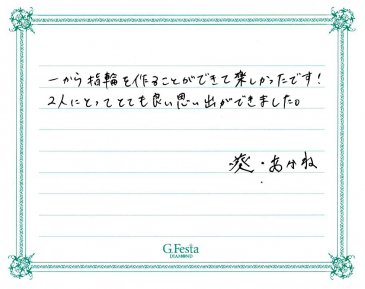 岐阜県関市　Aさん・Aさんの声