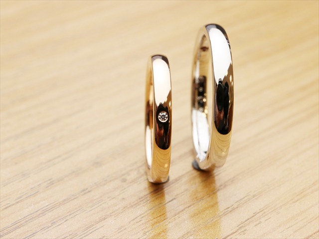 愛知県名古屋市　Yさん・Fさんの手作り指輪