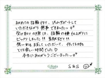 愛知県名古屋市　Sさん・Sさんの声