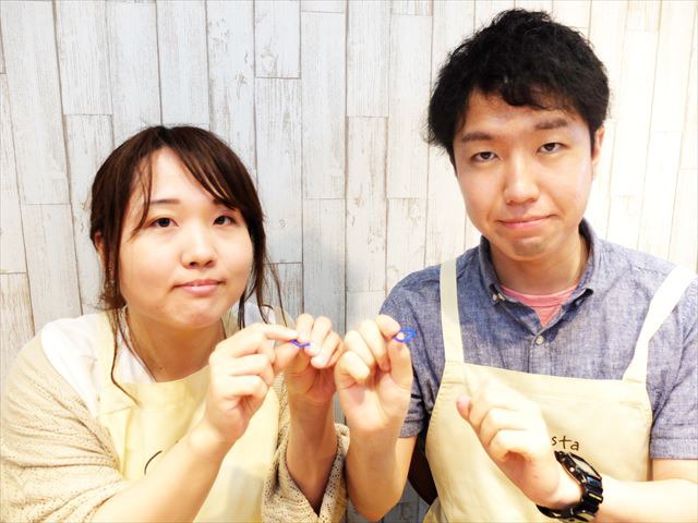 指輪を手作りした先輩カップル 愛知県安城市 Tさん・Eさん