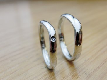 手作り指輪制作事例 愛知県安城市　Rさん・Yさん