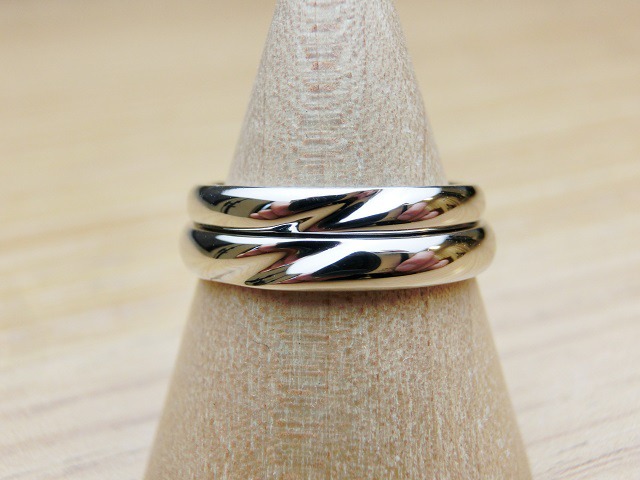 愛知県海部郡　Mさん・Aさんの手作り指輪