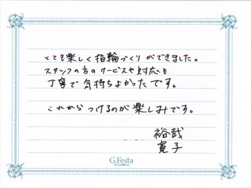 愛知県刈谷市　Hさん・Hさんの声