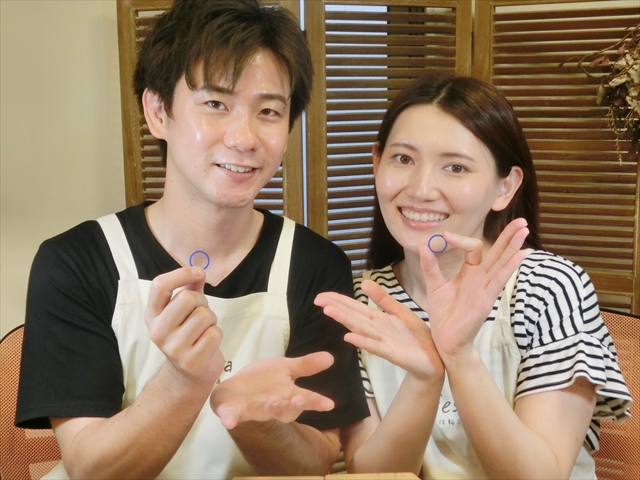 二人の気持ちがこもった結婚指輪