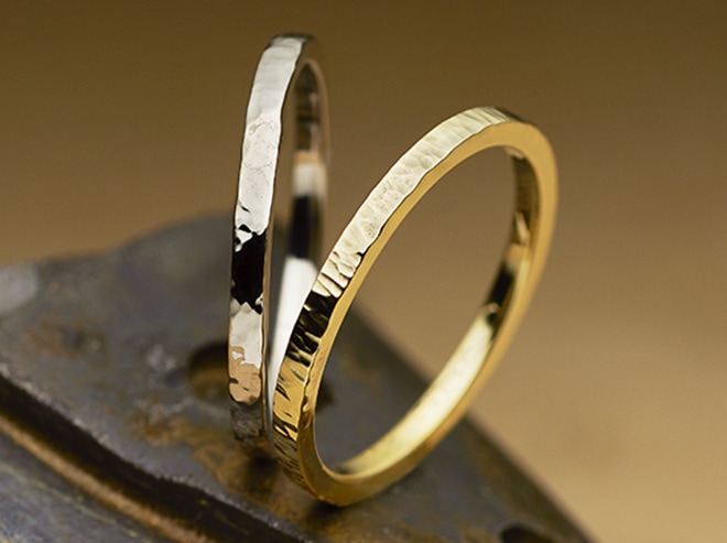 手作り結婚指輪彫金コースの価格例