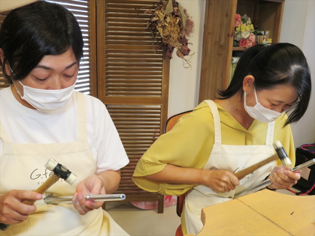 岐阜県瑞穂市　Sさん・Yさんの指輪のワックス