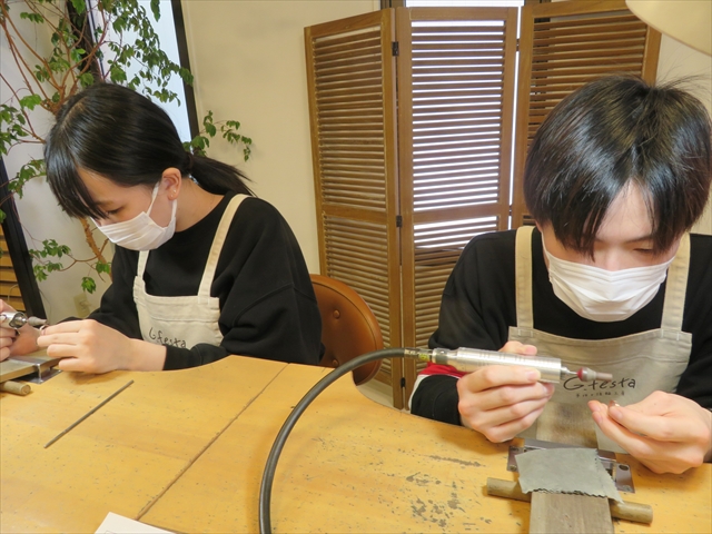 三重県四日市市　Sさん・Yさんの指輪のワックス