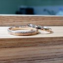 愛知県刈谷市　Kさん・Mさんの手作り指輪