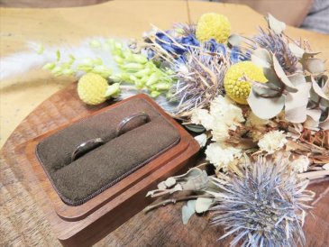手作り指輪制作事例 愛知県一宮市　Jさん・Kさん