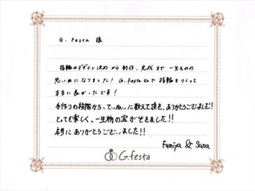 愛知県名古屋市　Fさん・Sさんの声