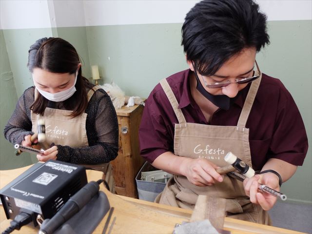 愛知県清須市　Kさん・Yさんの指輪のワックス