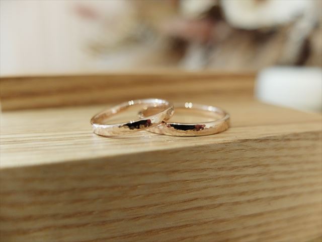 愛知県高浜市　Dさん・Lさんの手作り指輪