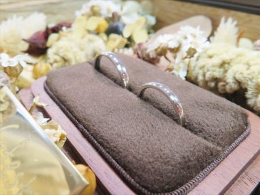手作り指輪制作事例 岐阜県岐阜市　Sさん・Yさん