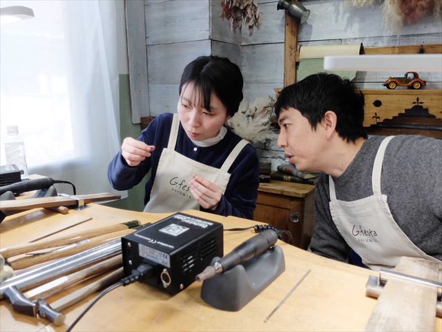 愛知県豊田市　Kさん・Kさんの指輪のワックス