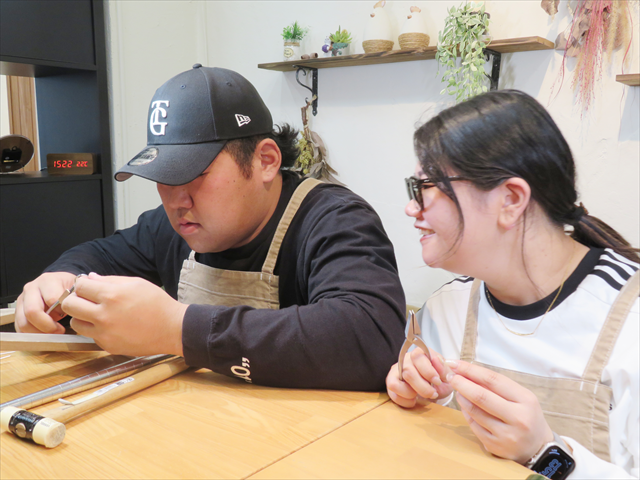 愛知県豊川市　Jさん・Mさんの指輪のワックス