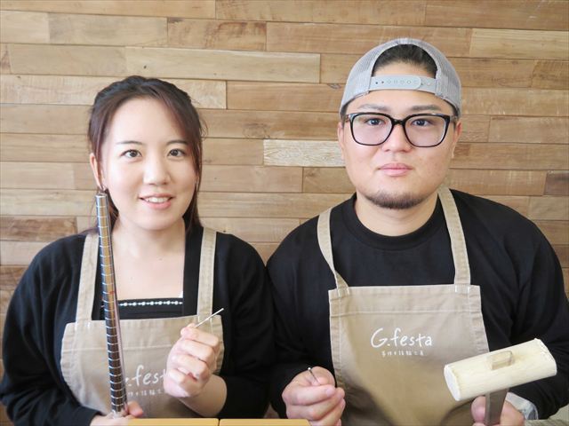 指輪を手作りした先輩カップル 三重県松坂市 Tさん・Mさん