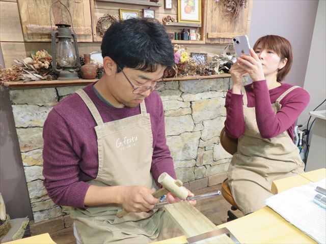 岐阜県岐阜市　Ｋさん・Ｍさんの指輪のワックス