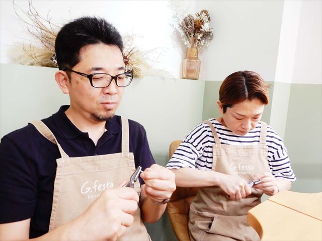 愛知県岡崎市　Ｔさん・Ｓさんの指輪のワックス