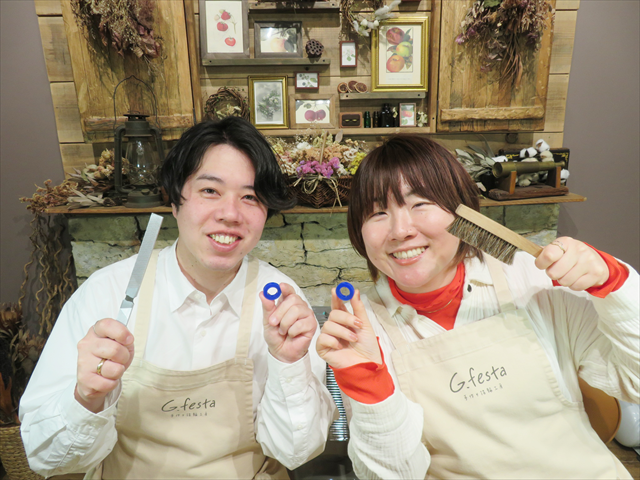 指輪を手作りした先輩カップル 愛知県豊川市 Tさん・Hさん