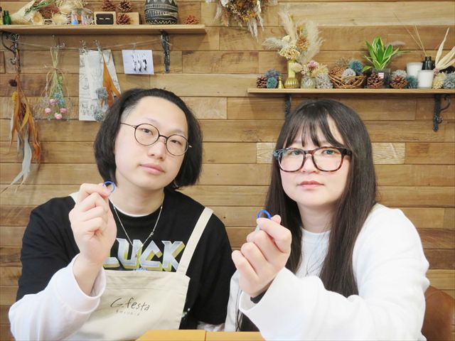 指輪を手作りした先輩カップル 三重県桑名市 Eさん・Kさん
