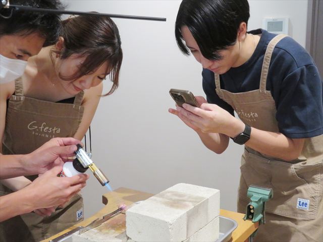 愛知県春日井市　Ｍさん・Ｍさんの指輪のワックス