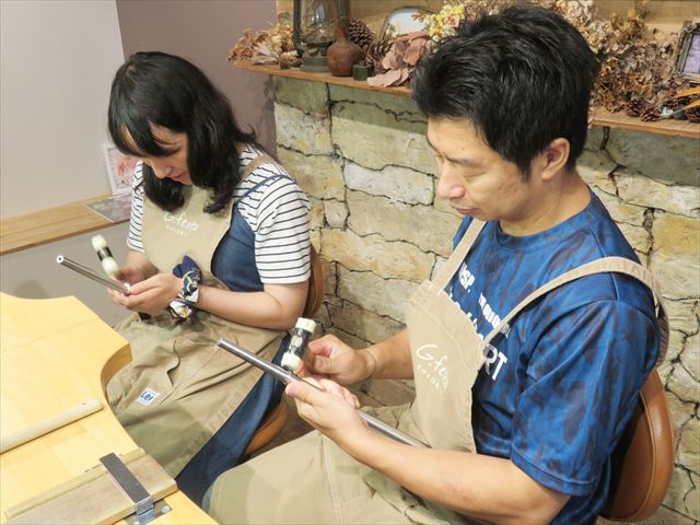 岐阜県関市　Ｙさん・Ｅさんの指輪のワックス
