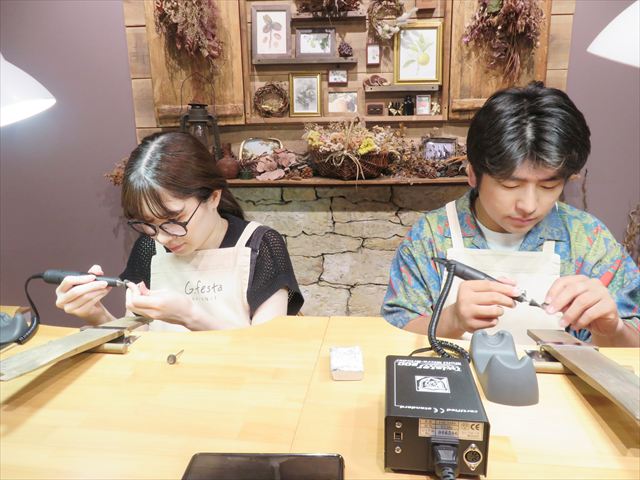 岐阜県各務原市　Ｔさん・Ｙさんの指輪のワックス