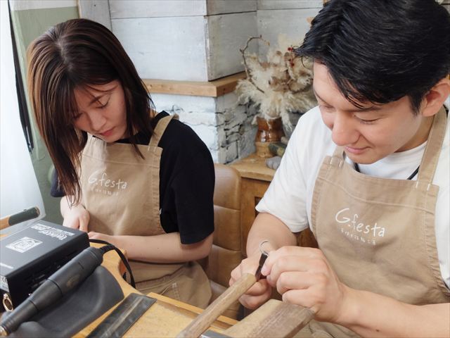 愛知県あま市　Ｙさん・Ｍさんの指輪のワックス